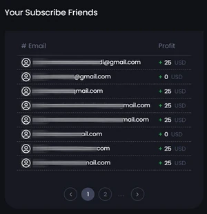 user subscribe friends