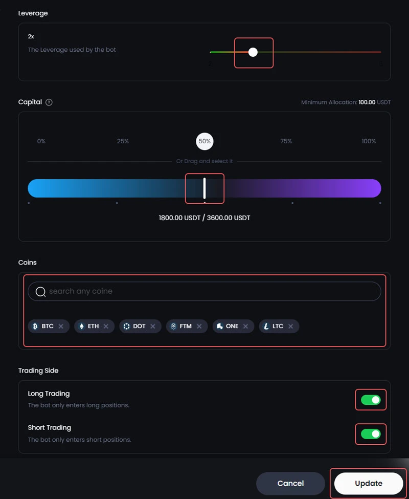 change-robot-settings