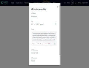 you receive Api Created Successfully